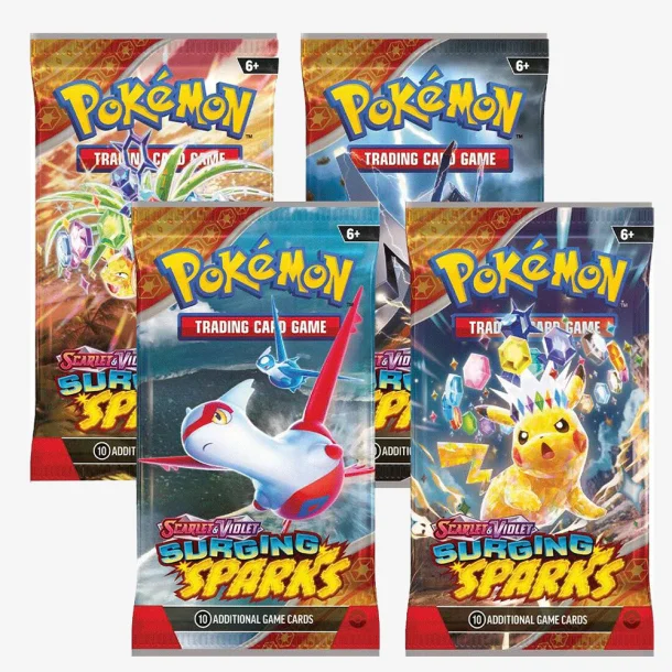 Surging Sparks Artwork (4stk)