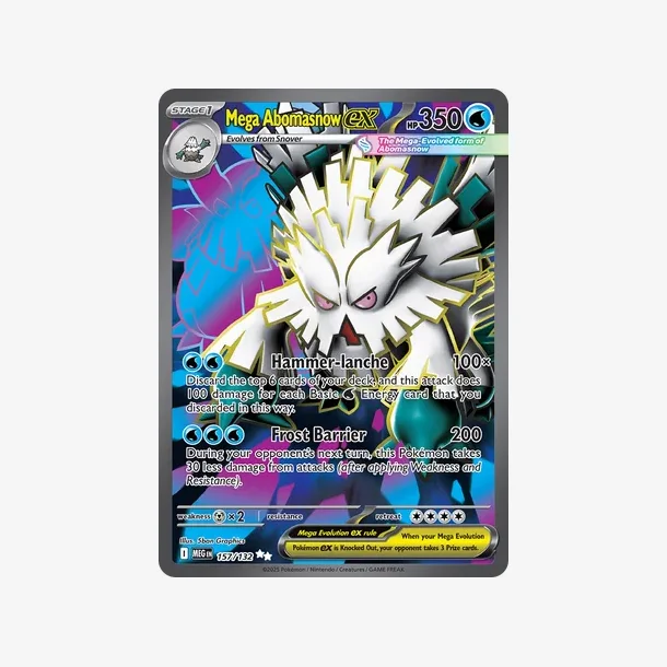 Mega Abomasnow EX (MEG 157)