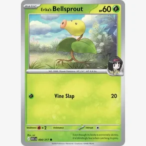 Erika's Bellsprout (ASC 004) Energy Reverse Holo