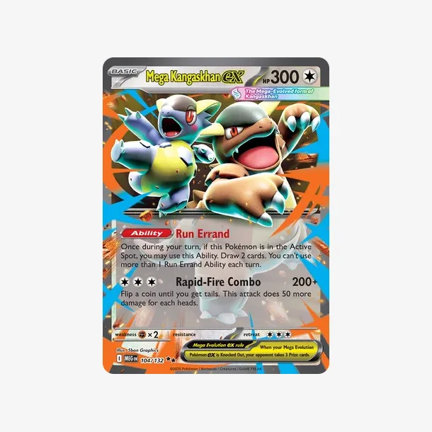 Mega Kangaskhan EX (MEG 104)