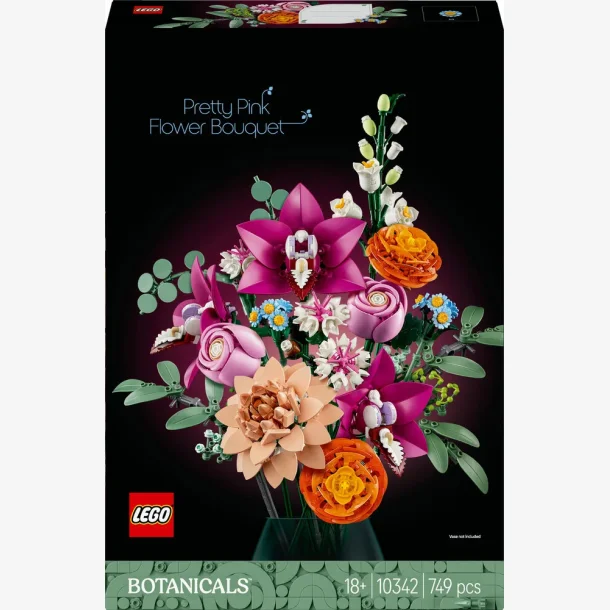 LEGO - Botanicals - Pretty Pink Flower Bouquet (10342)