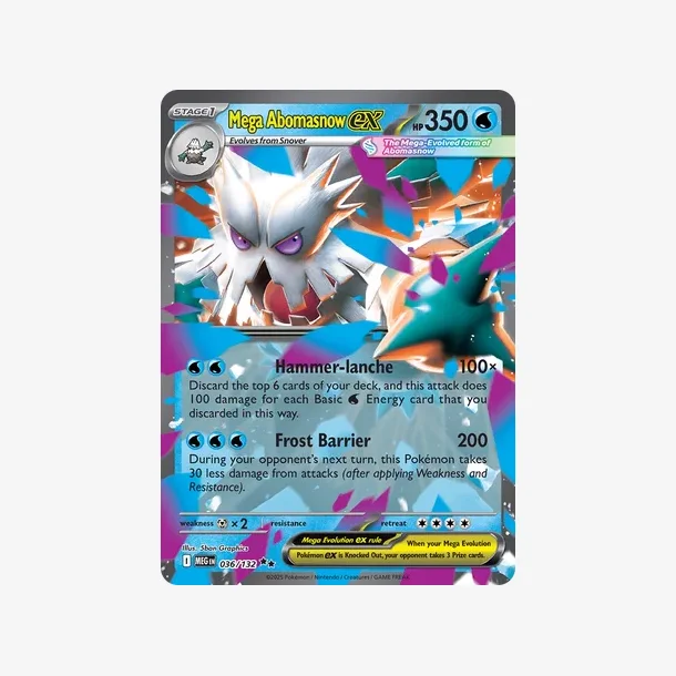 Mega Abomasnow EX (MEG 036)