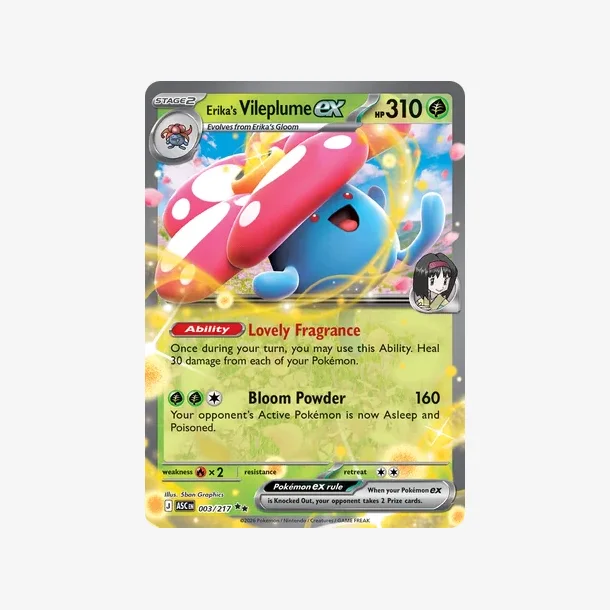 Erika's Vileplume ex (ASC 003)