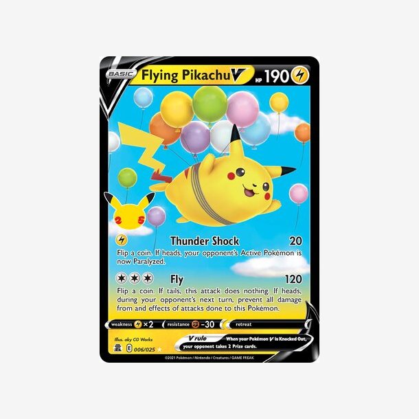 Flying Pikachu V 006/025