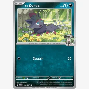 N's Zorua (ASC 136) Pok�ball Reverse Holo