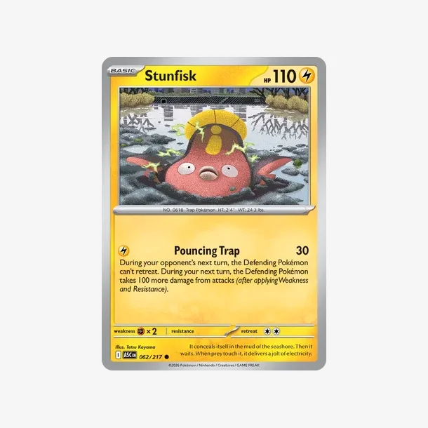 Stunfisk (ASC 062) Energy Reverse Holo