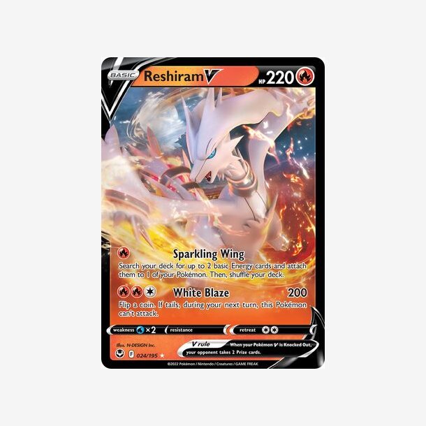 Reshiram V 024/195