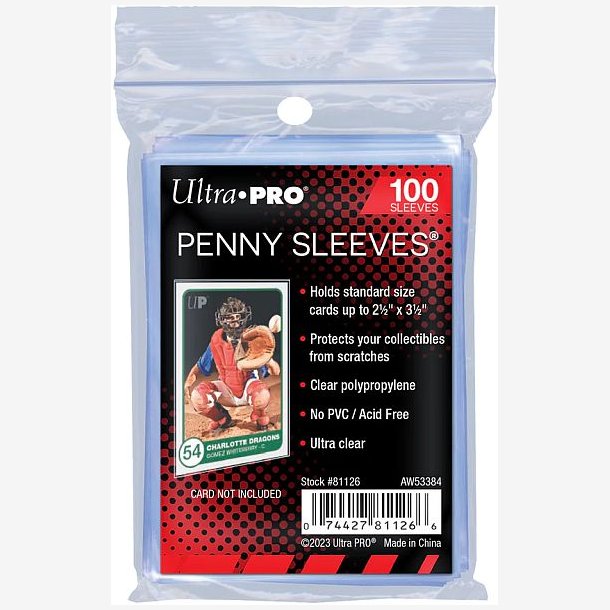 Ultra Pro Penny Sleeves - 100 lommer